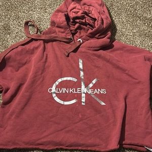 Calvin Klein half hoodie